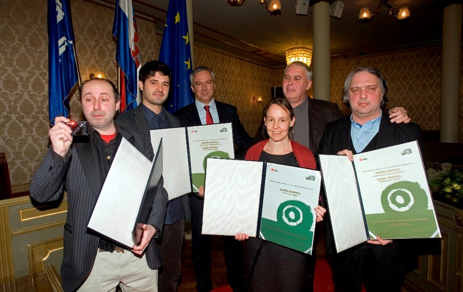 Dodjela Likovnih godišnjih nagrada za 2014. godinu.